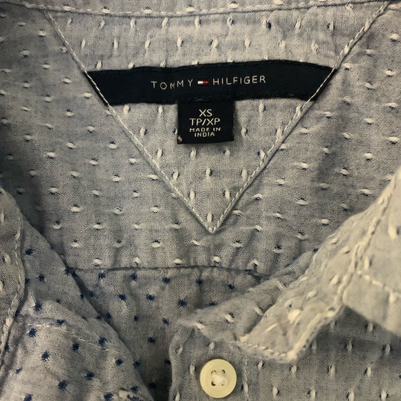 Texture button-up top - Picture 2 of 3